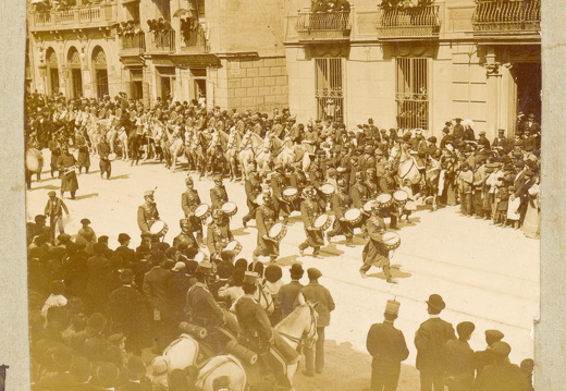 1900  zaragoza desfile por el coso