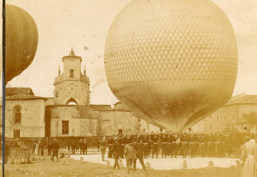 1900  zaragoza globos aerostaticos