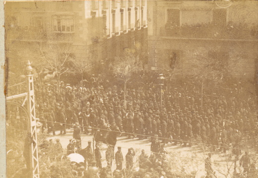 1900  zaragoza jura de bandera visita de alfonso xiii